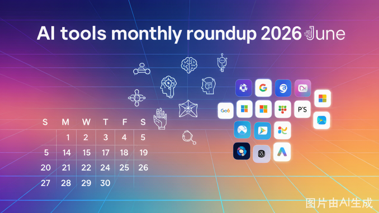 2026年6月AI工具发布月报:35+款新工具与模型,智能体时代全面来临